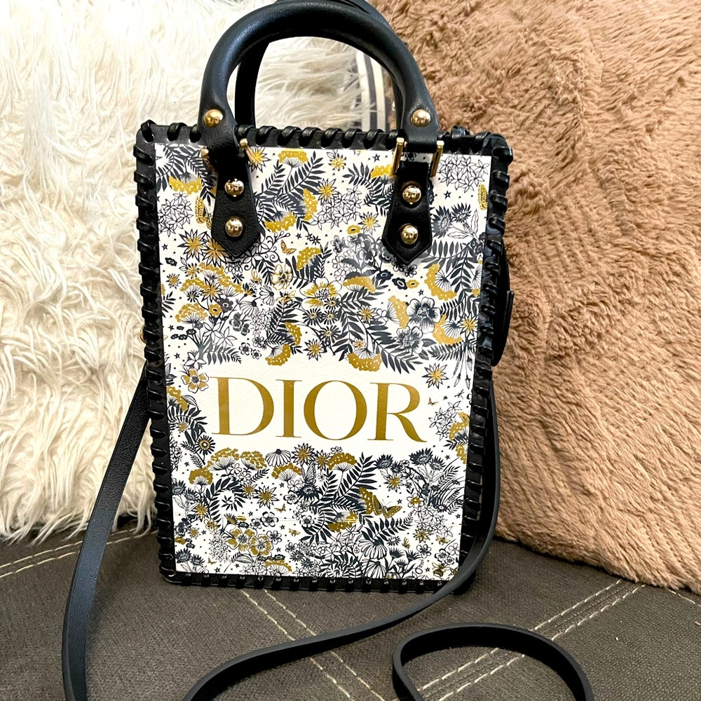 Dior Shopping Bag Upcycled Tote